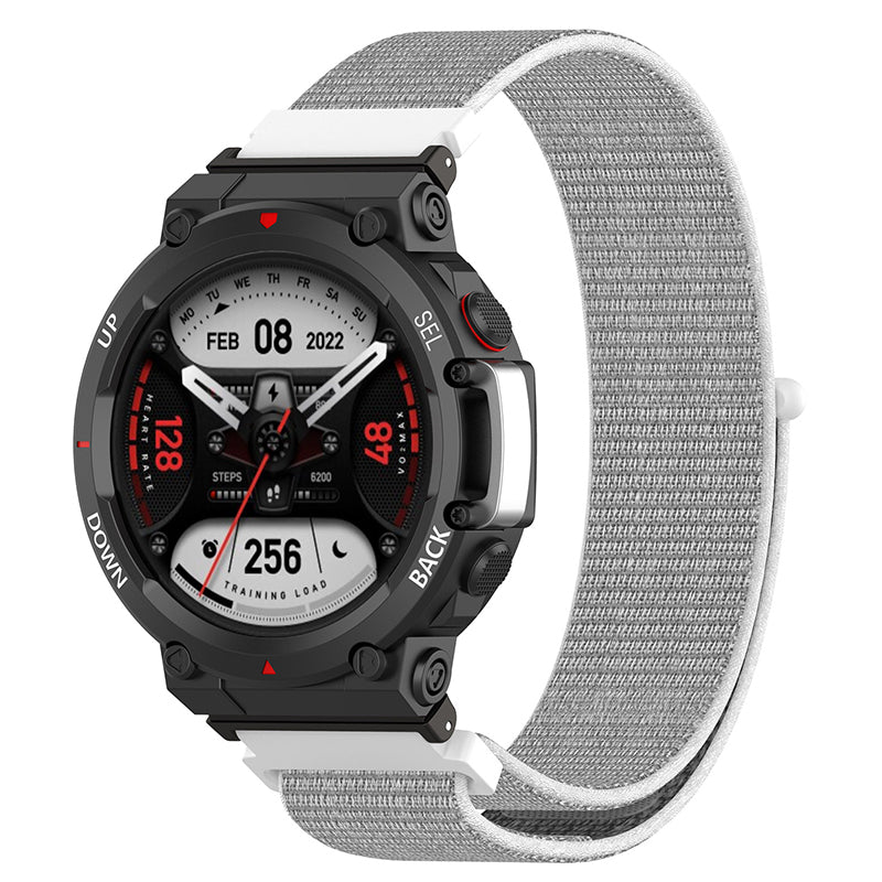 For Huami Amazfit T-Rex 2 Loop Sport Watch Strap Nylon Breathable Replacement Fastening Watchband Standard Size For Huami Amazfit T-Rex 2 Loop Sport Watch Strap Nylon Breathable Replacement Fastening Watchband Standard Size